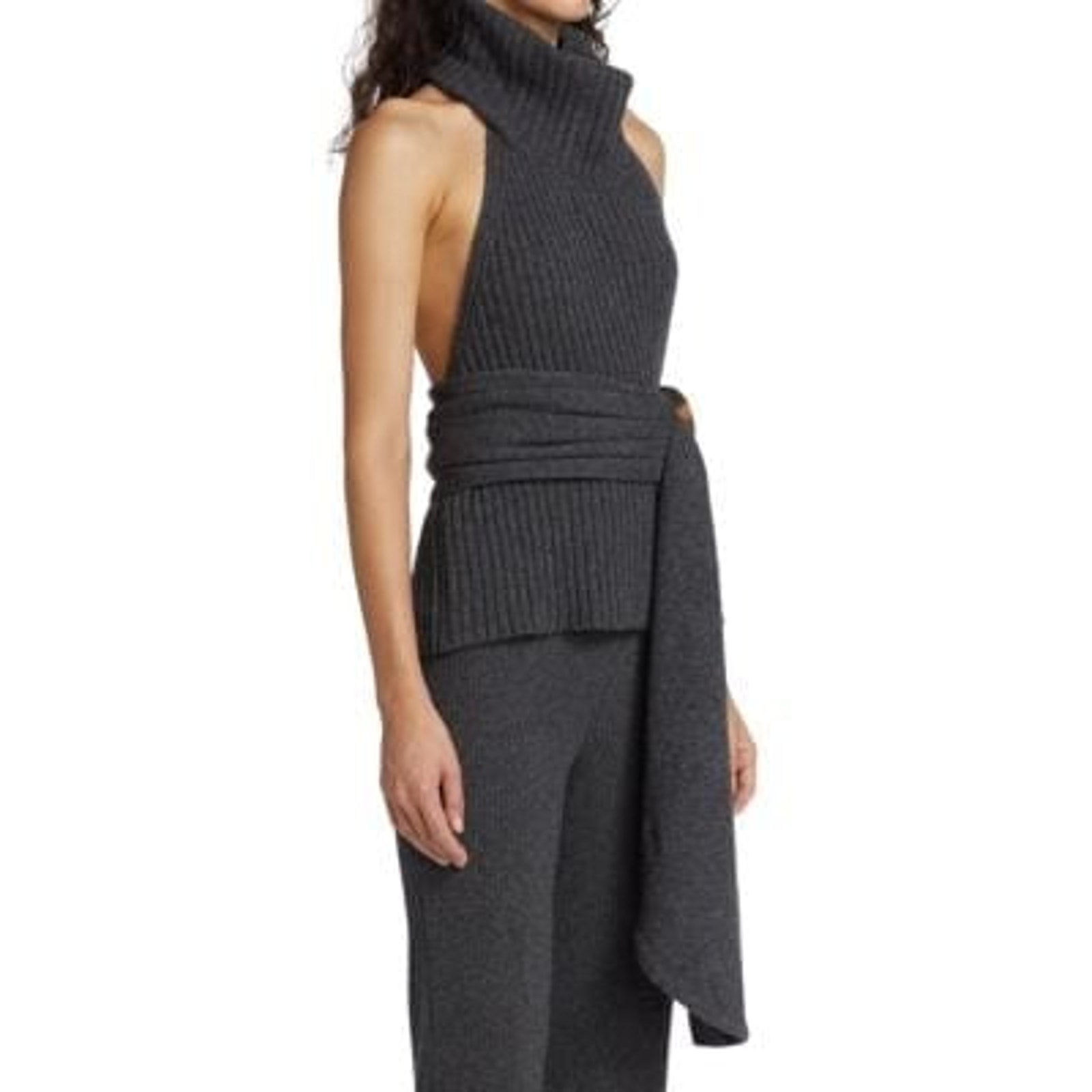 Piece Of White Estelle Belted Sweater - Xs — image 3 of 8
